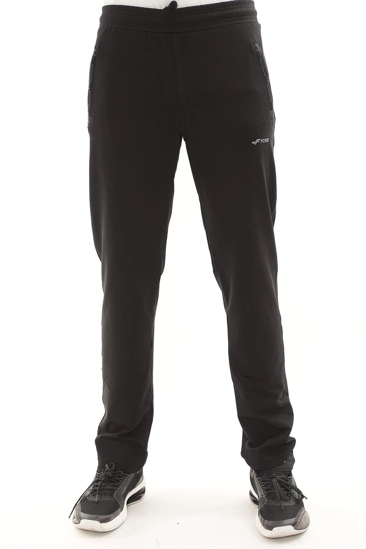 Embroidered Stripe Jogger Pants