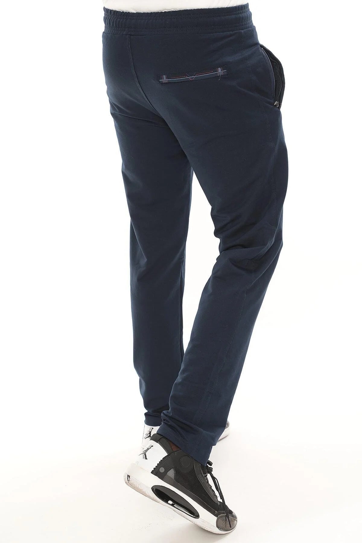 Embroidered Stripe Jogger Pants