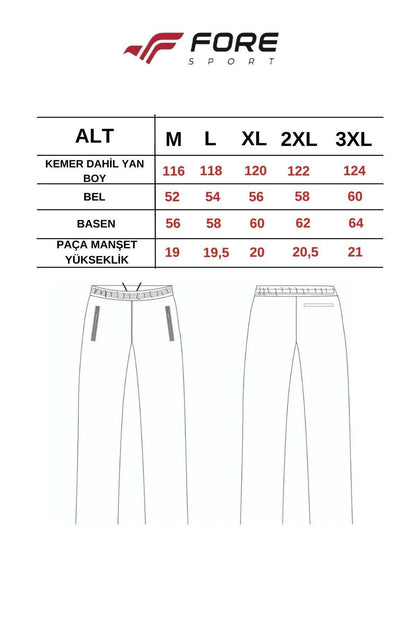 Embroidered Stripe Jogger Pants