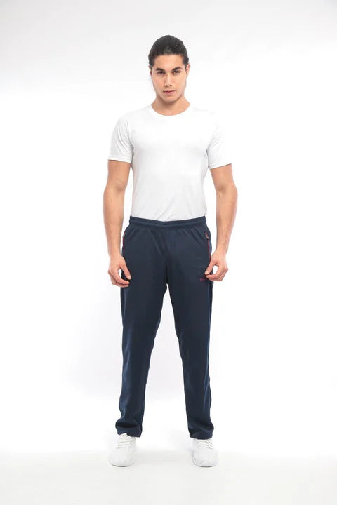 Men’s Navy Raschel Track Pants