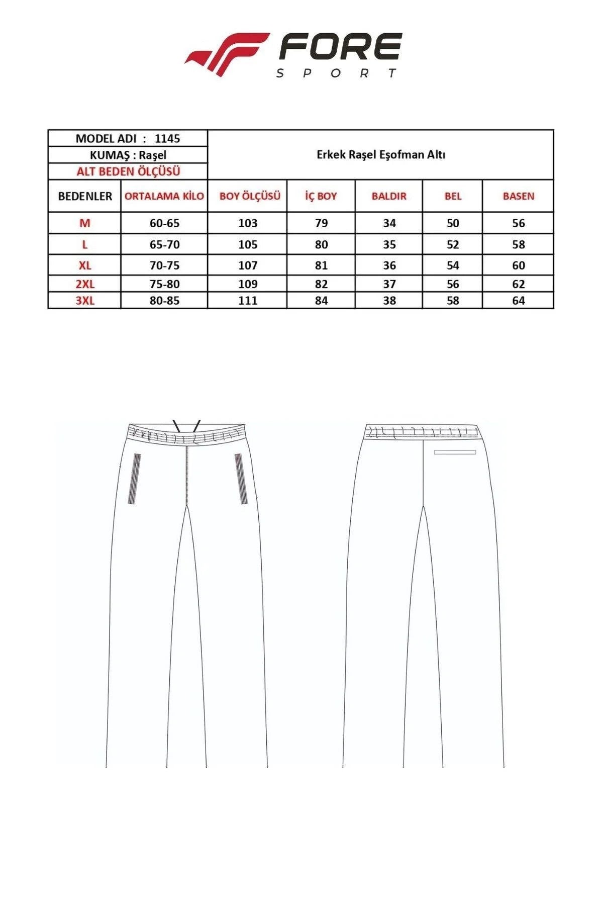 Men’s Navy Raschel Track Pants