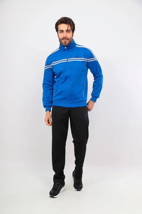 Men’s Striped Raschel Tracksuit