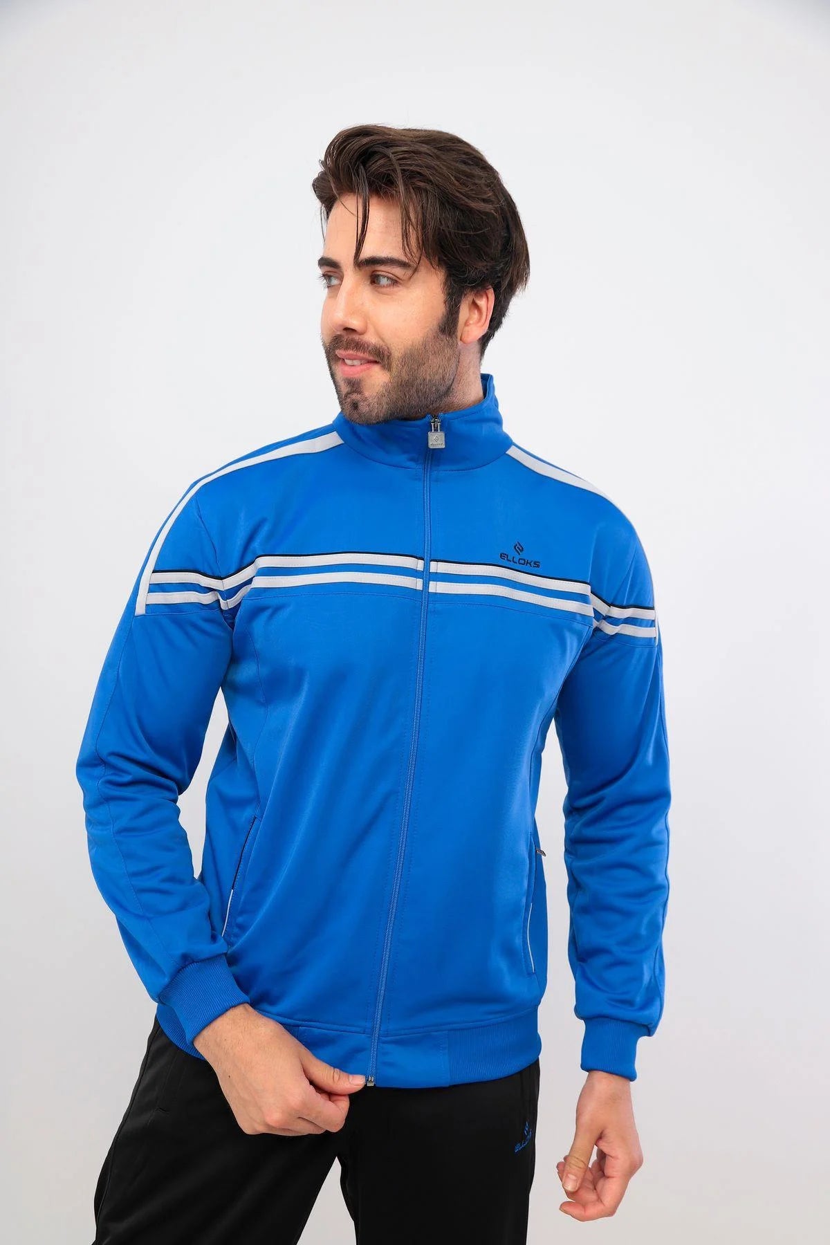 Men’s Striped Raschel Tracksuit