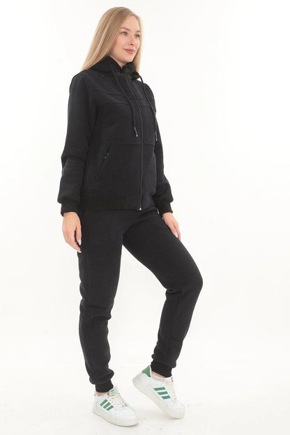 Women’s Zip-Up Hooded Tracksuit