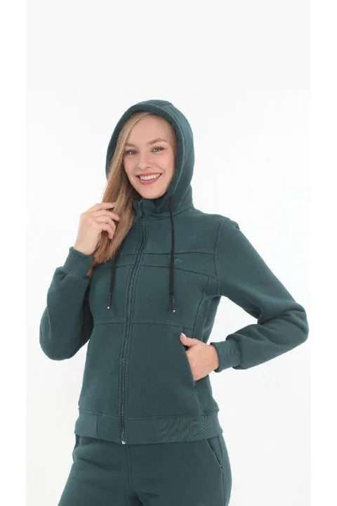 Women’s Zip-Up Hooded Tracksuit