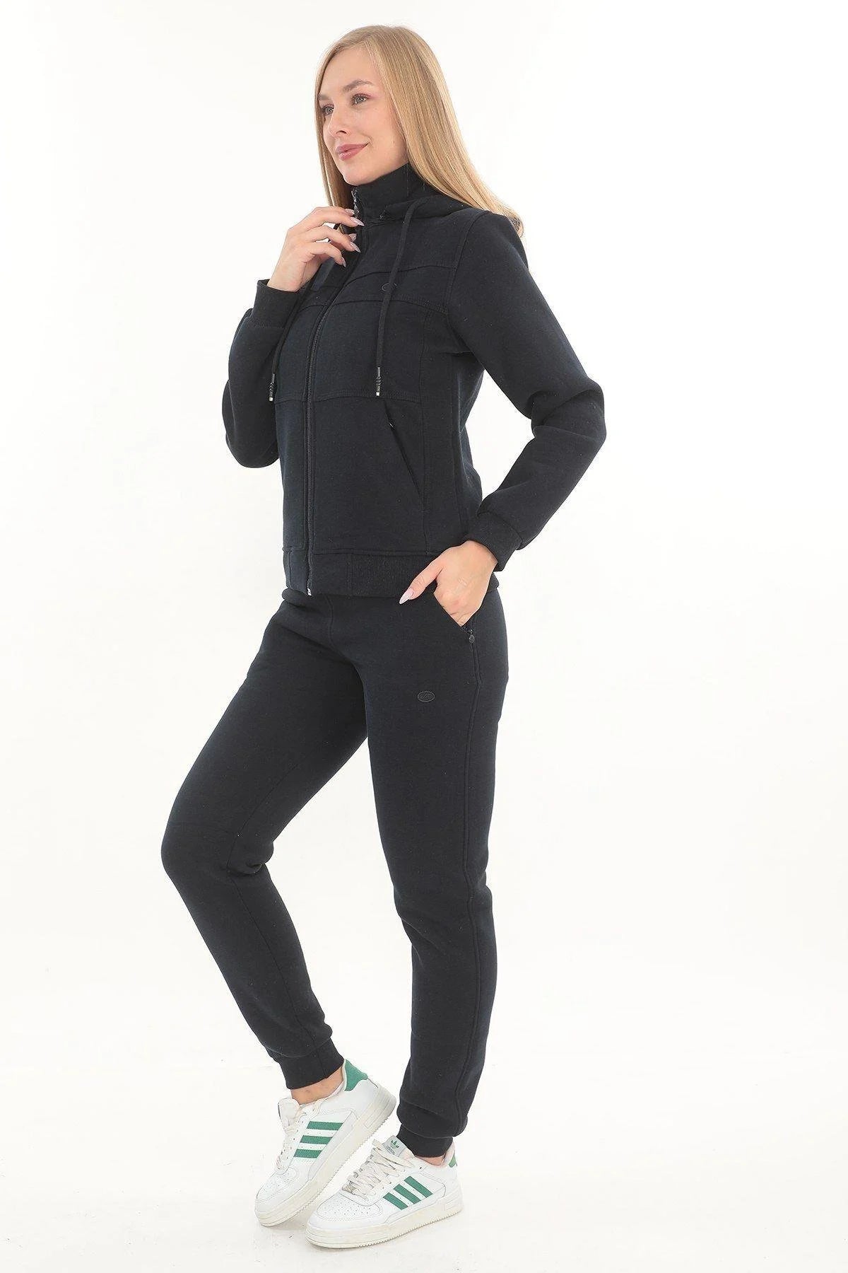 Women’s Zip-Up Hooded Tracksuit