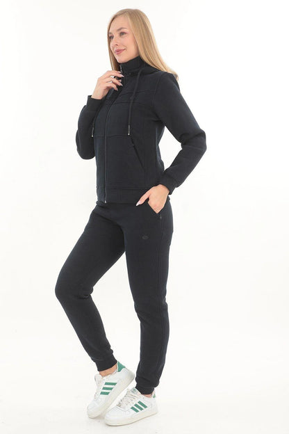 Women’s Zip-Up Hooded Tracksuit