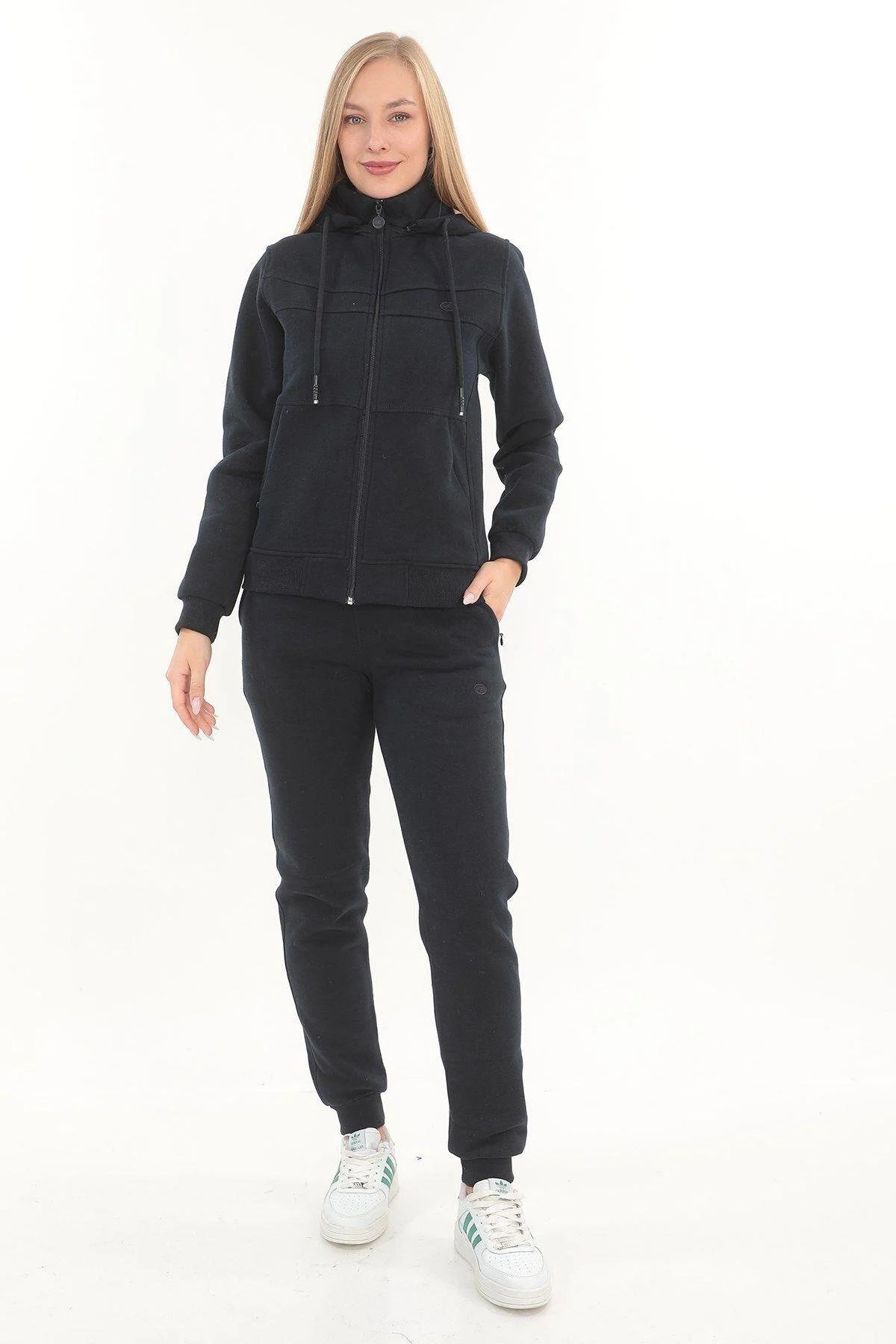Women’s Zip-Up Hooded Tracksuit