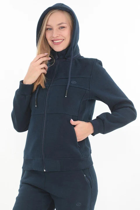 Women’s Zip-Up Hooded Tracksuit