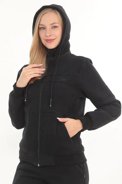 Women’s Zip-Up Hooded Tracksuit