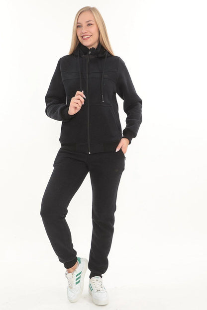 Women’s Zip-Up Hooded Tracksuit